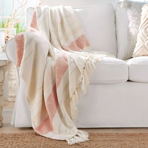 Manta de algodón étnica Bohemia al por mayor para sofá y toalla, ropa de cama con estampado tejido estampado, Mantas y mantas decorativas para uso doméstico - Product Image 2