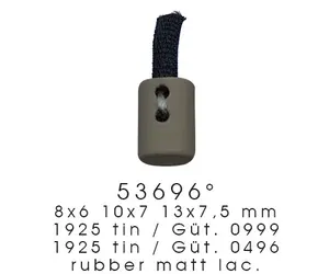 하이 퀄리티 코드 엔드 | 53696 | 5 mm 코드용 고무 코팅