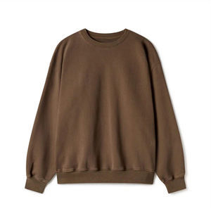 Sweat-shirt à col rond en molleton chaud avec doublure douce idéal pour les hommes et les femmes en hiver, confort et tenue décontractée - Product Image 1