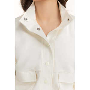 Conjunto Casual de 2 Piezas WM-COD-WS25-101 con Cuello Alto, Estilo Contemporáneo, en Lona, Tallas XS, XXS, 2XL - Product Image 5