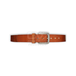 Ceintures en cuir de peau de vache populaire pour hommes boucles ardillon en cuir fendu ceinture noir décontracté Style de Logo personnalisé - Product Image 5