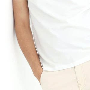 เสื้อยืดคอกลมของผู้ชายสำหรับใส่ลำลองสินค้าออกใหม่เสื้อยืดสีพื้นแบบเรียบ2025 - Product Image 5