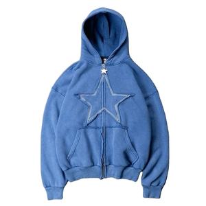 Custom oversized <b>fleece</b> men hoodie streetwear pullover casual winter warm plain cotton <b>sweatshirt</b> design - Product Image 1