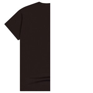 เสื้อยืดลำลองแขนสั้นผู้ชายไซส์ใหญ่ สีดำ ปักโลโก้คุณภาพสูง ปรับแต่งได้ น้ำหนัก 220 กรัม ผ้าออร์แกนิค 100% - Product Image 3