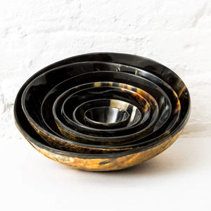 Bol de service personnalisable pour table de cuisine, design royal vintage de haute qualité, poli, idéal pour les salades, meilleur rapport qualité-prix, écologique - Product Image 1