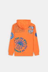 Sweat à capuche graphique Sweatshirt à capuche lourd et surdimensionné Pull à capuche Cordon de tirage Sweat à capuche unisexe Logo personnalisé Sweat à capuche grande taille pour hommes - Product Image 2