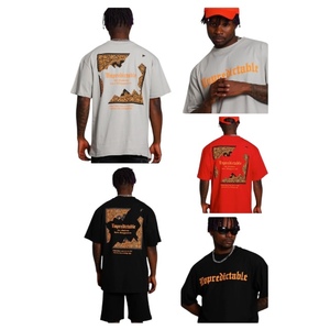 เสื้อยืดทรงปกติ สตรีทแวร์ พิมพ์ลายสกรีน ปักลาย ไซส์พลัส ผ้าหนา 100% คอตตอน ผ้าถัก แบบเป็นทางการ - Product Image 2