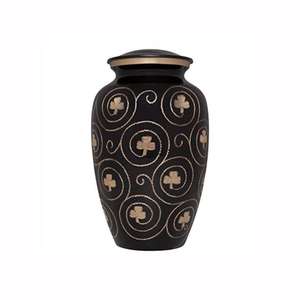 Urna Funeraria Decorativa para Adultos, Urnas Conmemorativas Artesanales, Artículos Funerarios, Urnas de Metal para Guardar Cenizas, Diseño de Mariposas - Product Image 6