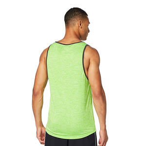 Camiseta sin Mangas para Hombre, Transpirable, de Secado Rápido, Tejida, Informal, 100% Algodón, Antibacteriana, Precio Bajo al por Mayor - Product Image 4