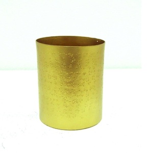 Décoration de Noël Feuille D'or Fini Bougeoir Votif Bougeoir Pot Pour La Maison Et La Décoration De Table - Product Image 2