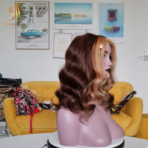 วิกผมเด้งดึ๋ง100% วิกผมแท้เวียดนามแบบมีลูกไม้ด้านหน้าวิกผมจริงจากธรรมชาติ - Product Image 5