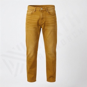 Pantalones Vaqueros de Moda al por Mayor, Pantalones de Hombre de Calidad, Nuevo Estilo, Corte Recto y Ajustado, OEM, Parte Inferior Duradera - Product Image 1