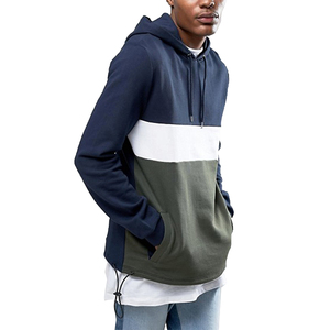 Logotipo bordado en blanco Hombres Panel Diseño DE TRABAJO Peso pesado Algodón 80% Poliéster 20% 300gsm Casual Boxy Plain Tallas grandes Otoño - Product Image 5