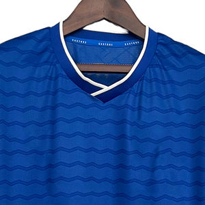 Maillots de football en polyester de haute qualité à séchage rapide, logo et numéro personnalisés, uniformes de sport en maille, service OEM personnalisé - Product Image 5