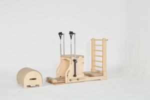 [Motioncare Pilates] Chaise et baril doubles |   Équipement de Pilates pour la maison et le studio avec tour, ressorts réglables, entraînement complet du corps - Product Image 5