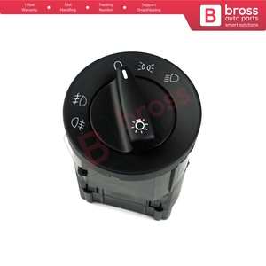 Perilla de control de faros BDP187 para 1C0 941 531A - Product Image 2