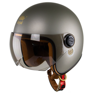 Vietnam Manufacturer's Best Seller Royal M20K Vintage Open Face Helmet High Quality <b>ABS</b> Quick Release DOT Standard New OEM Fully - Product Image 3