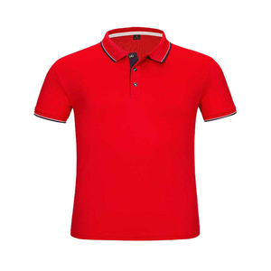 Venta al por mayor de personalización de la impresión del logotipo del bordado de los hombres Casual Golf Wear camisa multicolor de fibra de poliéster Polo camiseta - Product Image 3
