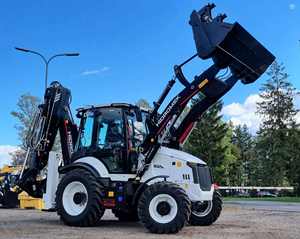 Retroexcavadora TOP Hidromek HMK 62SS Alpha 4x4 Diésel, Máquina de Construcción con Cargador Frontal, Ahora Disponible en Stock al por Mayor - Product Image 6