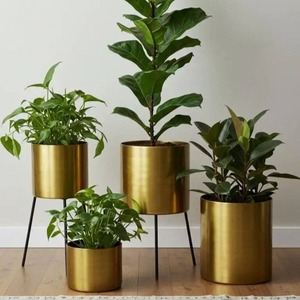 Juego de Soportes para Macetas de Metal Resistente de Proveedor Indio para Uso en Interiores y Exteriores o Maceta de Hierro con Recubrimiento en Polvo a Precio de Fábrica - Product Image 5