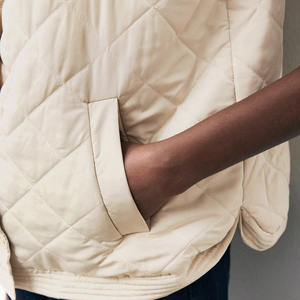 Chaleco Acolchado de Invierno 2025 Personalizable para Mujer, Ecológico, Transpirable, Cortavientos, Estilo Urbano Informal, Chaleco Moderno - Product Image 6