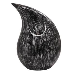 Urnas de lágrima de cremación únicas para cenizas humanas, urnas funerarias artesanales de Metal grandes para adultos para hombres y mujeres, exhibición de entierro en casa - Product Image 1