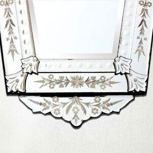 Cadre décoratif Vintage en verre moderne fait à la main, miroir vénitien suspendu, décoration murale, M-04/8535 - Product Image 2