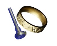 Outils de fabrication de tiges de volant d'inertie en acier inoxydable pour la gravure et le façonnage de diamants à la main, pour la fabrication de bagues, modèle EAGLION FT