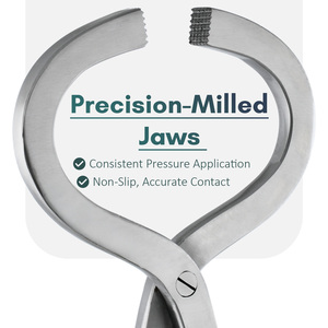 Probador de pezuñas veterinario profesional, herramienta equina, herramienta de diagnóstico de cuidado de pezuñas de acero inoxidable, probador de mandíbulas de precisión 13 - Product Image 3