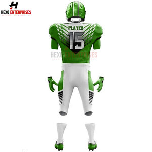 Nouvel arrivage d'uniforme de football américain pour hommes uniforme de football américain à séchage rapide pour adultes uniforme de football américain de haute qualité - Product Image 6