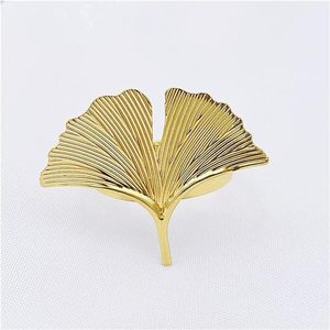 Anneaux et boucles de serviettes rectangulaires avec finition argentée, sculptés à la main, style classique pour mariages, dîners en famille et Noël - Product Image 4