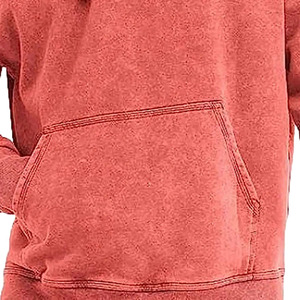 Sweat à capuche en coton doux unisexe 350gsm épaules tombantes surdimensionnées polaire sérigraphie soie imprimée brodée vendeurs à capuche poids lourd 100% - Product Image 4