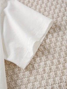 เสื้อยืดผ้าฝ้ายสวมใส่สบายและอเนกประสงค์สำหรับเด็กผู้ชายเสื้อคอตตอนแขนสั้นลำลองพิมพ์ลายตัวอักษร100% เสื้อยืดฤดูร้อน - Product Image 4