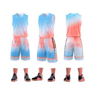 Vente en gros directe du nouveau nom OEM, maillots de basket-ball personnalisés pour hommes, vêtements de l'équipe de basket-ball universitaire, maillot de basket-ball d'entraînement - Product Image 5