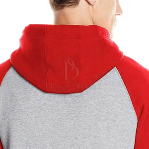 Sudadera con capucha informal de invierno de manga larga con logotipo impreso personalizado para hombre Sudadera de tela de rizo ODM Patrón sólido con capucha Teñido liso - Product Image 2