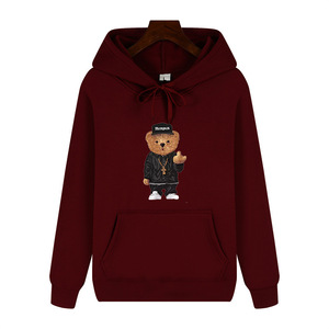 Jersey de felpa francesa para hombre de algodón 100% de peso pesado, sudaderas con capucha de la mejor calidad, Jersey de invierno grueso con logotipo estampado en el DTF-DTG personalizado para hombre - Product Image 2