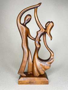 Sculptures de figurines en bois massif poli de style nautique créatif pour la décoration de la maison - Product Image 5