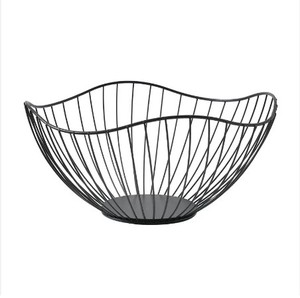 Venta al por mayor artículos para el hogar multifunción escritorio hierro Metal alambre fruta cesta de almacenamiento para niños tela - Product Image 2