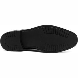 Chaussures en cuir d'hiver antidérapantes pour hommes, chaussures d'extérieur de couleur unie élégantes, faites sur mesure, vendues en gros - Product Image 5