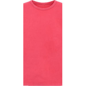 High Quality Customizable Logo Front Plus Size <b>Men's</b> Casual <b>T</b>-<b>shirt</b> <b>pink</b> color 220gsm 100% Organic Cotton Breathable Blank - Product Image 3