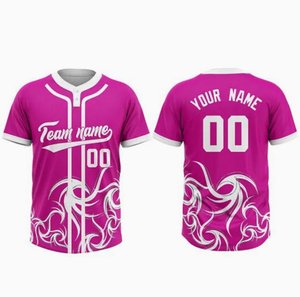 Venta directa de fábrica precio barato equipo de béisbol uniforme personalizado sublimación impresión béisbol Jersey uniforme - Product Image 4