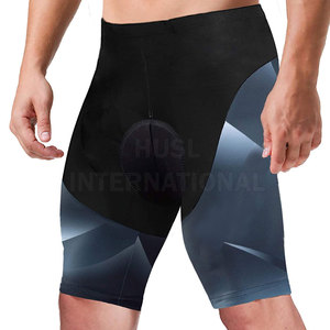 Shorts de cyclisme pour hommes, grande taille, antidérapants, rembourrés, respirants et absorbants, collants de vélo confortables - Product Image 5