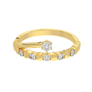 แหวนจิวเวลรี่ชั้นดีสไตล์วินเทจหินเซอร์โคเนีย925สีทองลูกบาศก์ตัดยอดเยี่ยมเป็นของขวัญสำหรับปาร์ตี้สำหรับผู้หญิงเครื่องประดับคาลิสต้า - Product Image 1