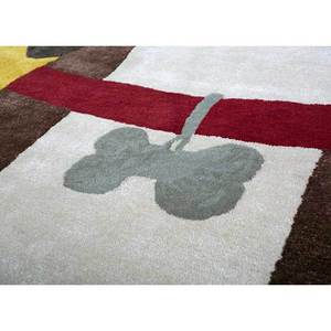 Tapis tufté à la main en laine et viscose dorée Confetti Top-167 pour la décoration des bébés et des enfants - Product Image 3