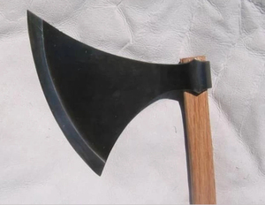 Hache à bois en acier au carbone avec manche en fibre de verre, hache de camping pour l'abattage et la coupe du bois - Product Image 2