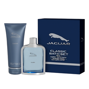 ชุดอาบน้ำ Jaguar Classic Blue ขนาด 100 มล. EDT + เจลอาบน้ำ 200 มล. ชุดผลิตภัณฑ์ดูแลผิวสำหรับเดินทาง - Product Image 2
