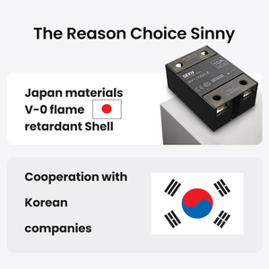 Горячая распродажа: Промышленное однофазное твердотельное реле Sinny NY1 SSR-40DA 50/60 Гц 220 В, преобразователь DC-AC, модуль твердотельного реле - Product Image 2