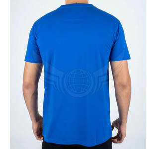 เสื้อยืดไรน์สโตนสำหรับผู้ชายเสื้อยืดออกกำลังกายพิมพ์ลายโลโก้ของคุณเอง - Product Image 3