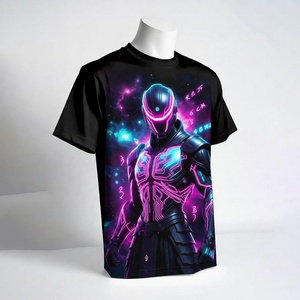 Camisetas de Algodón de Alta Calidad 280gsm 2026, Unisex, Lisas, de Gran Tamaño, con Impresión de Logotipo Personalizado - Product Image 1