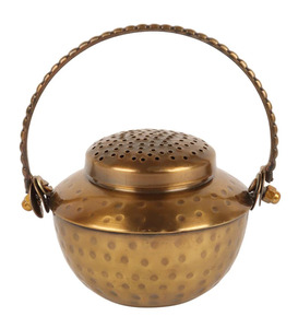 Home Deco Metal Brass Dhuna Loban Burner Purifying Dhoop Incense <b>Sambrani</b> Burner for Loban - Product Image 2